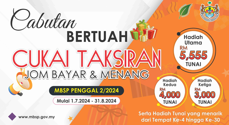 Cukai Taksiran Penggal Kedua Tahun 2024