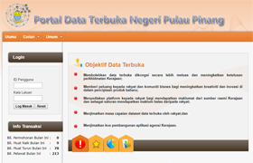 Penang State Government Open Data