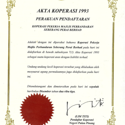 Akta Koperasi 1993