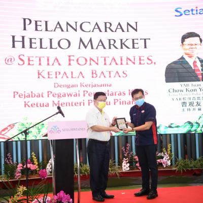 Pelancaran Hello Market Setia Fontaines 6