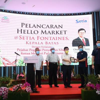Pelancaran Hello Market Setia Fontaines 7