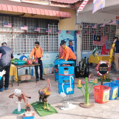 Pameran Upcycle Dan Pengasingan Sisa Di Punca Program Malaysiaku Merdeka 3