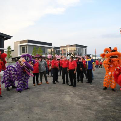 Perasmian Pondok Warisan Dan Nyalaan Tanglung Di Iconic Point 2