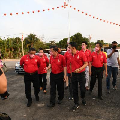 Perasmian Pondok Warisan Dan Nyalaan Tanglung Di Iconic Point 4
