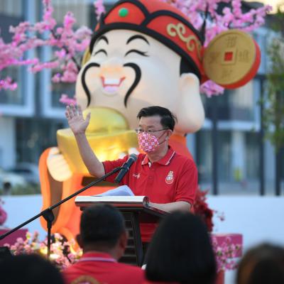 Perasmian Pondok Warisan Dan Nyalaan Tanglung Di Iconic Point 9