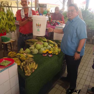 Penyerahan Tong Sisa Organik Di Pasar Awam Sungai Dua Butterworth 5