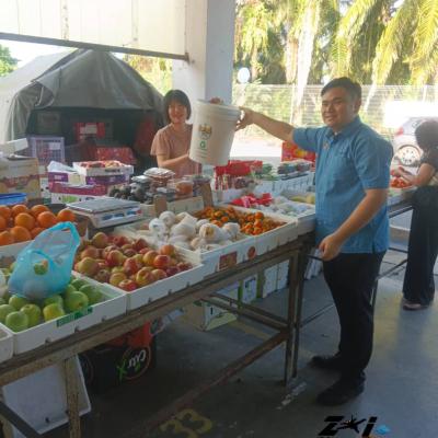 Penyerahan Tong Sisa Organik Di Pasar Awam Valdor 4