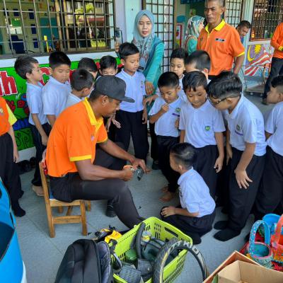 Pengasingan Sisa Di Punca Dan Pameran Upcycle Di Pra Sekolah Sk Seri Impian 1