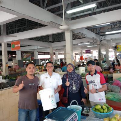 Penyerahan Tong Sisa Organik Di Pasar Awam Bagan Ajam 1