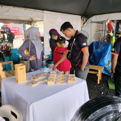 Pameran Upcycle Mbsp Di Program Sentuhan Kasih Desa Sempena 6