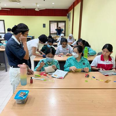 Bengkel Dan Taklimat Pendidikan Berkenaan Upcycle Smk Convent Butterw 5
