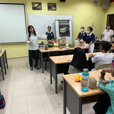 Bengkel Dan Taklimat Pendidikan Berkenaan Upcycle Smk Convent Butterw