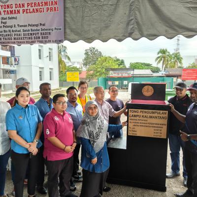Majlis Perasmian Pusat Kitar Semula Taman Pelangi Seberang Perai Tengah 1