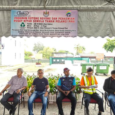 Majlis Perasmian Pusat Kitar Semula Taman Pelangi Seberang Perai Tengah 3