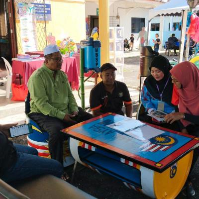 Pameran Upcycle Mbsp Sempena Majlis Pelancaran Kampung Siaga 221 Dun Machang Bubok Spt 1