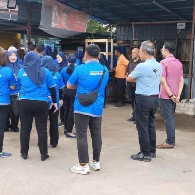 Lawatan Lembaga Air Kuching Ke Bengkel Upcycle Mbsp 2