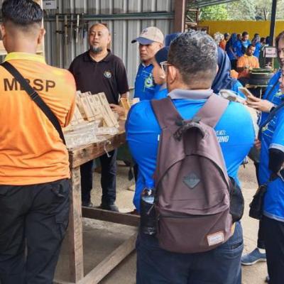 Lawatan Lembaga Air Kuching Ke Bengkel Upcycle Mbsp 4
