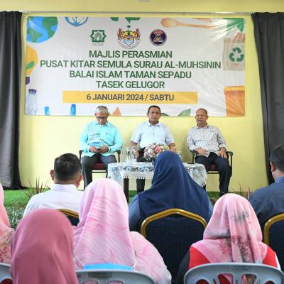 Pelancaran Pusat Kitar Semula Taman Sepadu Spu 10