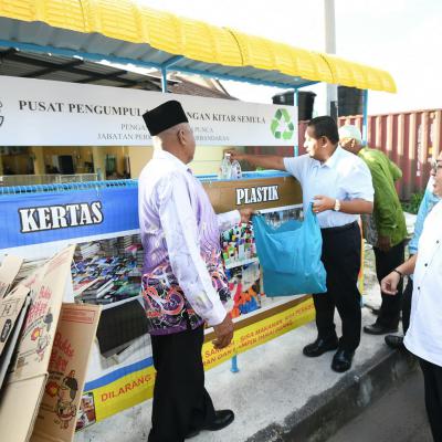 Pelancaran Pusat Kitar Semula Taman Sepadu Spu 1