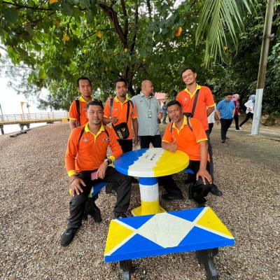 Penyerahan Kerusi Batu Di Pulau Aman 2
