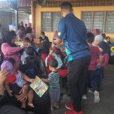 Taklimat Pengasingan Sisa Di Punca Dan Pameran Upcycle Sempena Mini Karnival Kem Diabetes 1
